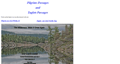 Desktop Screenshot of pilgrimspassages.com