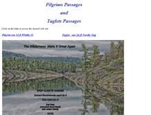 Tablet Screenshot of pilgrimspassages.com